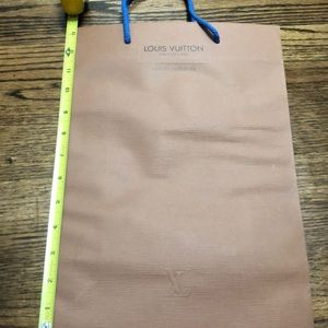 Louis Vuitton Paper Shopping Bag in Epi Pattern